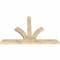 Ekena Millwork Richland Rough Sawn Timber Gable Bracket, Douglas Fir, 84"W x 56"H x 4"D x 6"F, 16/12 Pitch GBW084X56X0406RIC00RDF - alternate 5